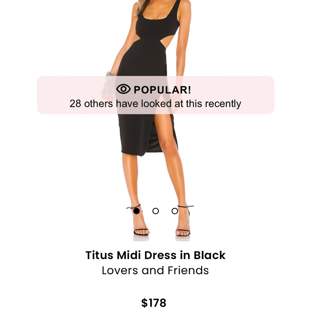 Never worn Lovers and Friends dress